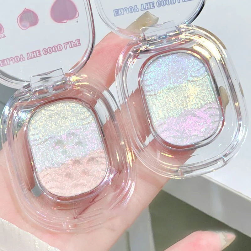 Chameleon Glow: Glitter Eyeshadow & Highlighter