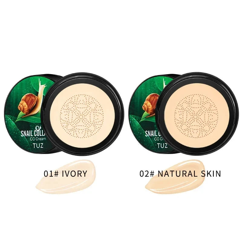 Snail Collagen BB Cream & Mushroom Head Air Cushion Foundation