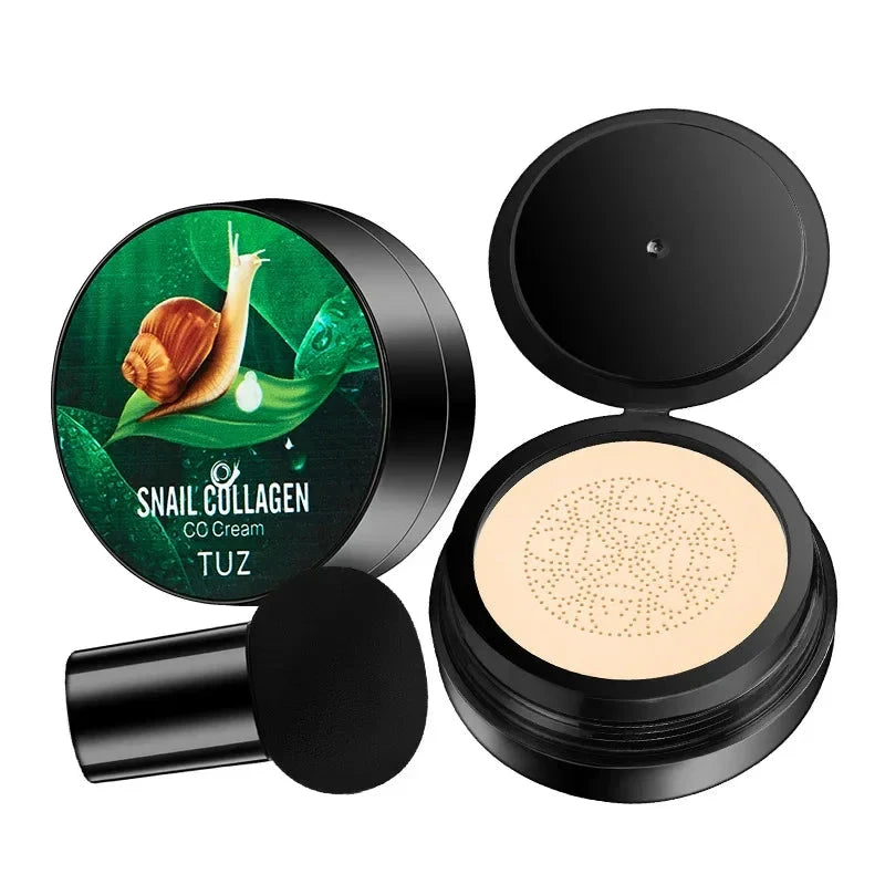 Snail Collagen BB Cream & Mushroom Head Air Cushion Foundation