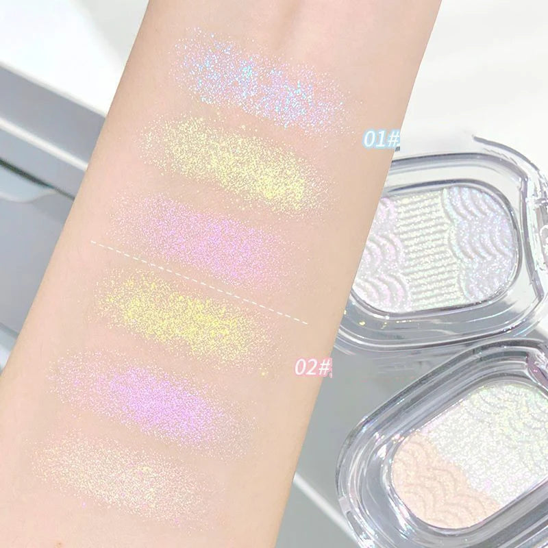 Chameleon Glow: Glitter Eyeshadow & Highlighter