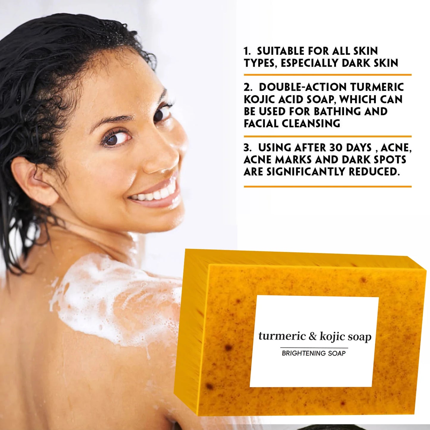 Turmeric Kojic Acid Glow Soap