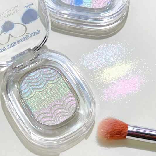 Chameleon Glow: Glitter Eyeshadow & Highlighter