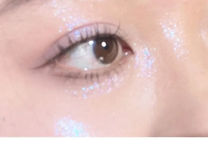 Chameleon Glow: Glitter Eyeshadow & Highlighter