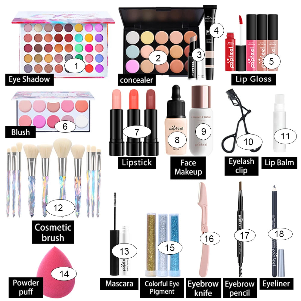 All-In-One Makeup Kit for Women